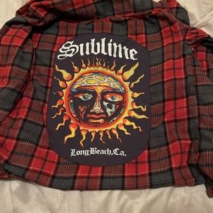 Custom Sublime flannel